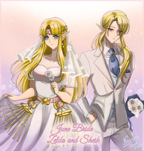 June Bride - Zelda and Sheik