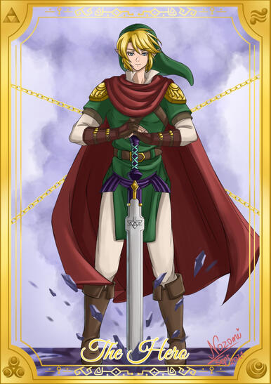 The Hero - Tarot Card